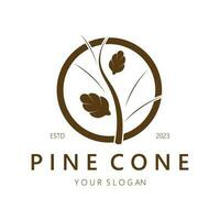 abstract simple pinecone logo design,for business,badge,emblem,pine plantation,pine wood industry,yoga,spa,vector vector