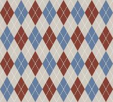 Argyle Pattern vector ,Fabric texture background