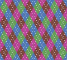 Argyle Pattern vector ,Fabric texture background