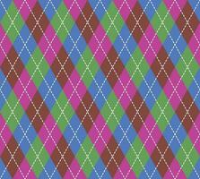 Argyle Pattern vector ,Fabric texture background