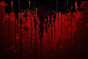 Distressed and Dirty Red and Black Background. horror background. photo