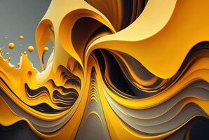 yellow abstract beautiful background. photo