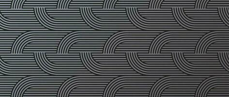 Luxury geometric vector pattern. Abstract line graphic design print. Art deco background in minimalist mid century style. Modern stylish texture