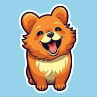 dog cartoon character cute funny vector illustration eps 10