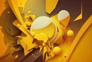 yellow abstract beautiful background. photo