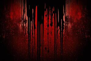 Distressed and Dirty Red and Black Background. horror background. photo