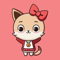 cat cartoon cute funny vector illustration eps 10