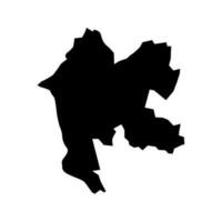 Livani Municipality map, administrative division of Latvia. Vector illustration.