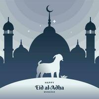 Eid al adha Vector Illustration Background Islamic Style