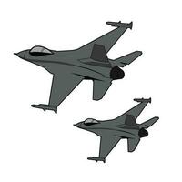 flying modern jet formation vector design