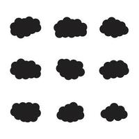 clima icono, nubes vector manojo, cielo nubes clipart, negro y blanco nubes eps, dibujos animados nubes manojo, línea Arte caramelo nubes gráficos vector, contorno lluvia nubes vector silueta