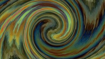 Swirl colorful spin animation background video