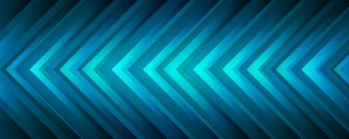 3D blue techno abstract background overlap layer on dark space with glowing arrows effect decoration. Modern graphic design element speed style concept for banner, flyer, card, or brochure cover vector