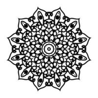 Free Oriental pattern, vintage decorative elements. Islam, Arabic, Indian, moroccan, turkish ottoman motifs Coloring page. Flower Mandala vector illustration.