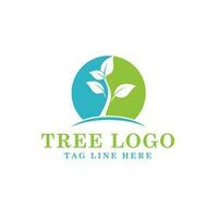 natural tree leaf eco life icon vector