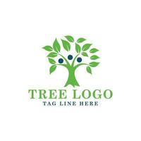 tree logo vector icon illustration