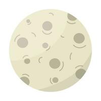 moon space planet gray element planet space vector