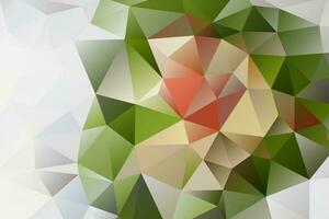 vector abstract polygonal background of effect geometric triangles