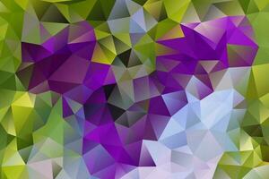 vector abstract polygonal background of effect geometric triangles