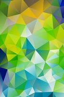 vector abstract polygonal background of effect geometric triangles