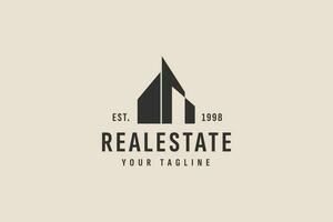 real estate logo vector icon illustration