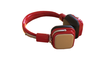 photo Gaming Headphone on Transparent background png