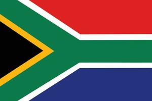 flag of south africa vector