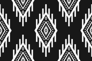 Geometric ethnic oriental seamless pattern traditional. Fabric Aztec pattern background. Tribal style. vector