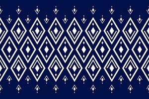 Carpet tribal pattern art. Geometric ethnic seamless pattern traditional. Aztec ethnic ornament print. Mexican style. vector