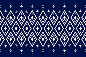 Carpet tribal pattern art. Geometric ethnic seamless pattern traditional. Aztec ethnic ornament print. Mexican style. vector