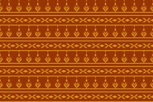 naranja tela ikat modelo Arte. geométrico étnico sin costura modelo tradicional. americano, mexicano estilo. vector