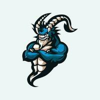 Asian dragon esport mascot logo illustration vector