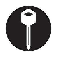 car key icon vector