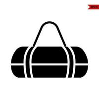 handbag women fashion glyph vector