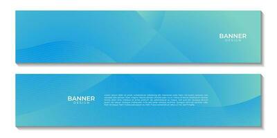 abstract banners colorful gradient wave background for business vector