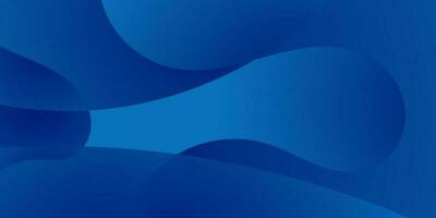abstract dark blue wave colorful gradient background for business finance vector
