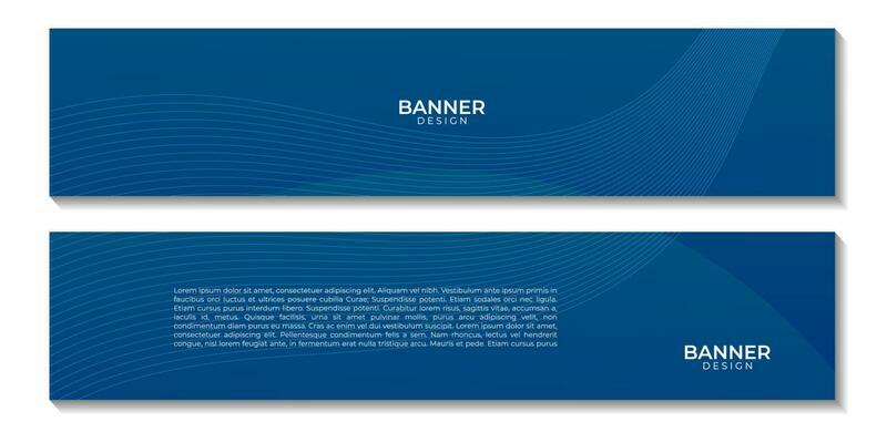 abstract dark blue wave gradient background