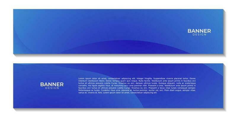 simple blue wave gradient background for business