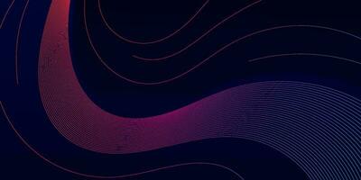 abstract dark colorful gradient background with lines vector illustration