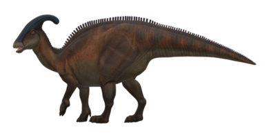 dinosaurio aislado en un transparente antecedentes png