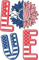 4th of july Design vector