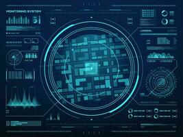 hud seguridad supervisión sistema vector antecedentes