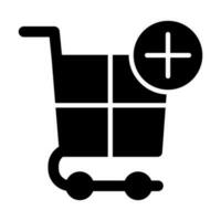 Add To Cart Icon Design vector