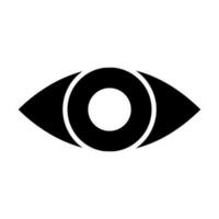 diseño de icono de ojo vector