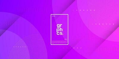 Abstract colorful purple with gradient circle background. Modern pattern for display product ad website template wallpaper poster. Eps10 vector