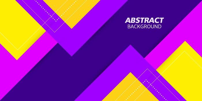 moderno superposición resumen vistoso bacgkround púrpura y amarillo con líneas.resumen rectángulo caja sencillo antecedentes para bandera, folleto, diseño, y negocio tarjeta.eps10 vector