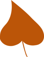 höst träd blad orange Färg. png