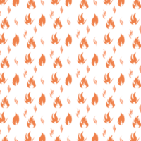 Tongues of fire background for decoration. png