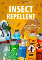 insecto repelentes para parásito controlar vector bandera