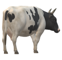 vache isolé sur une transparent Contexte png